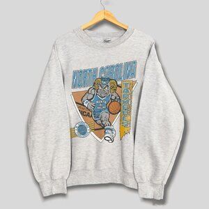 90s North Carolina Tar Heels Basketball Sweatshirt, University of North Carolina